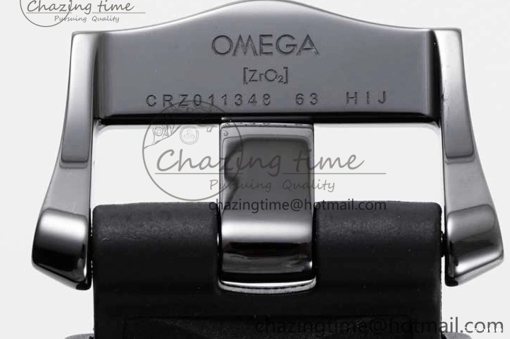 0521 Stretchable Seamaster Diver 300M ORF 1:1 Best Edition Black Ceramic Black Dial on Black Rubber Strap A 7794